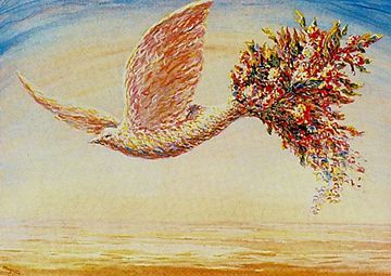 “Presagios favorables” de René Magritte