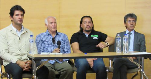 James Madrid, Carlos Santamaría, Miguel Orejuela, Fabio Arévalo Rosero.