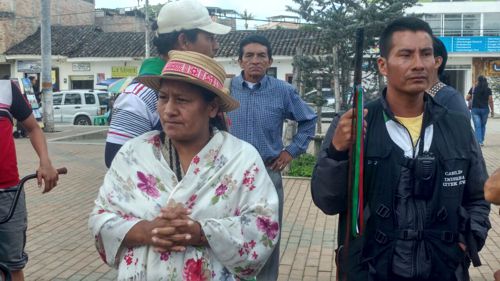 Aida Quilcue, Consejera de DH de la ONIC