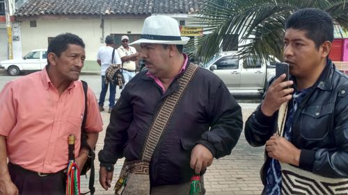 Consejero Mayor y Representante Legal del Cric, Carlos Macca Palechor.