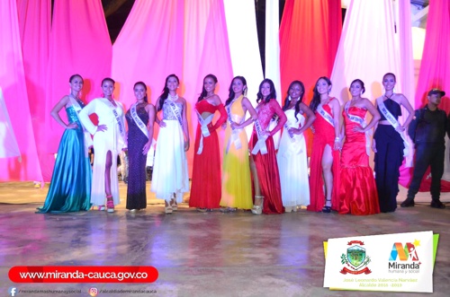 Bellas candidatas de Miranda se preparan para las Ferias 2017