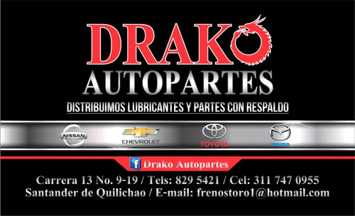 Drako Autopartes - Santander de Quilichao