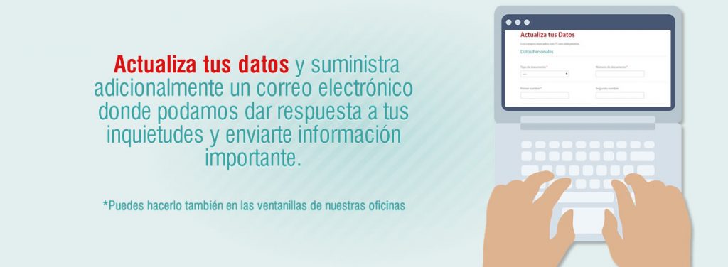 Actualiza datos con Asmet Salud 2