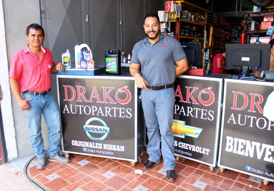 Dinissan distribuye sus productos en Drako Autopartes para el norte del Cauca Dinissan distribuye sus productos en Drako Autopartes para el norte del Cauca