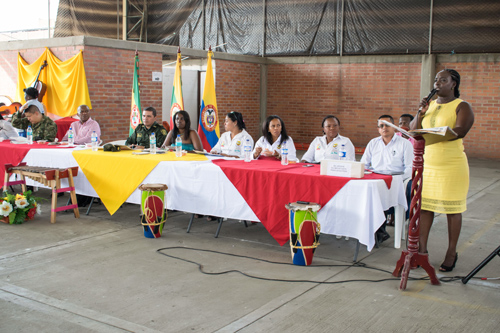 Alcaldesa Yenny Nair le rinde cuentas a su comunidad