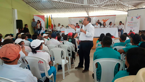  “Todo nuestro compromiso para que con inversión social, en infraestructura y cadenas productivas podamos cambiar realidades y lograr que la sustitución sea un éxito”, aseguró el mandatario de los caucanos.