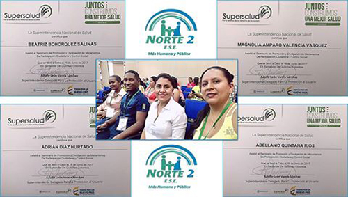 Funcionarios de la ESE Norte 2 se capacitan con la Superintendencia Nacional de Salud