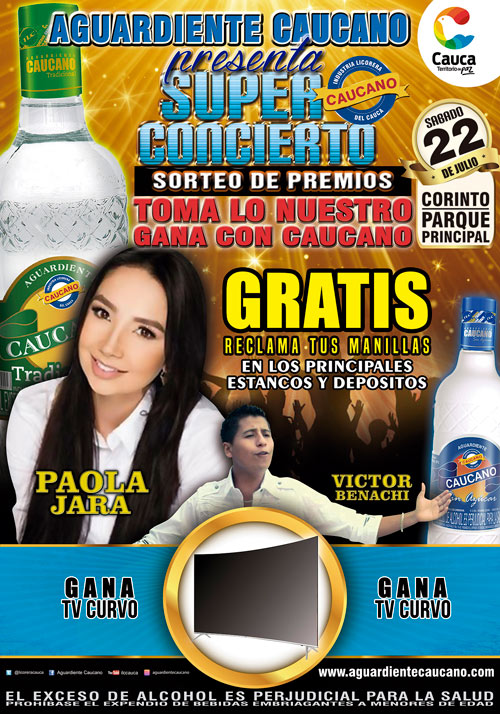 Licorera del Cauca en Corinto