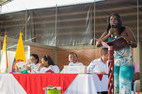Personera del municipio de Villa Rica, Maritza Montero