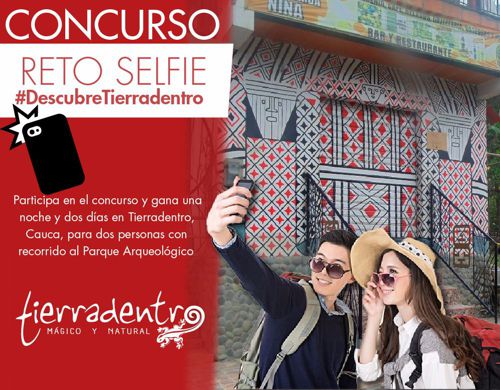 Concurso ‘Reto selfie’ de Tierradentro, Cauca