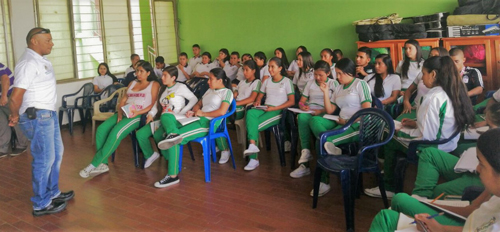 Estudiantes previenen enfermedades transmitidas por vectores en el Cauca