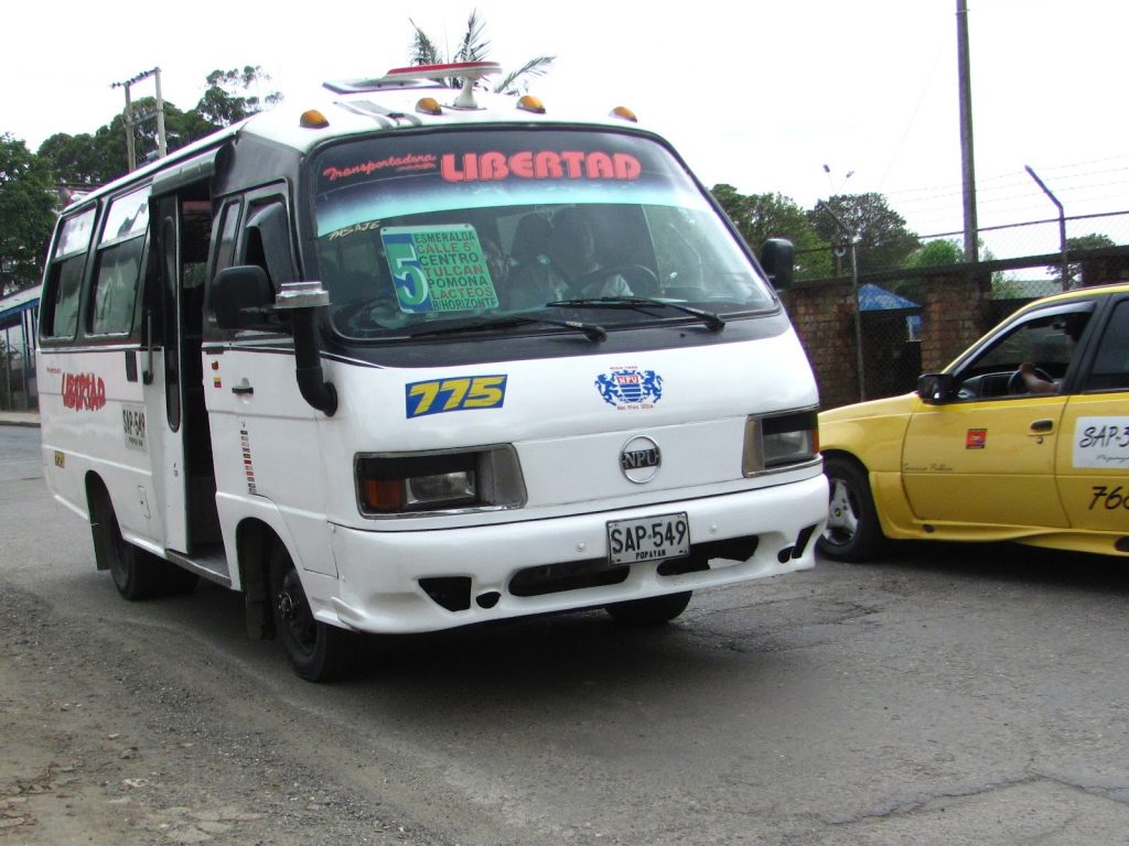 bus popayan