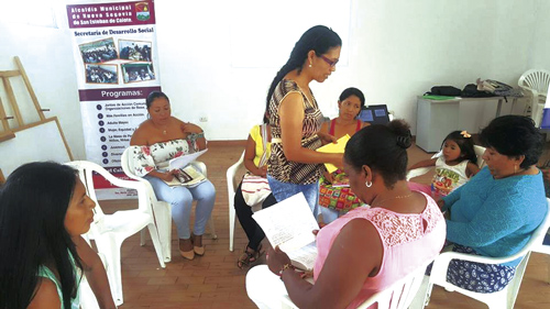 Socialización del bosquejo de la política pública de equidad y género de Caloto