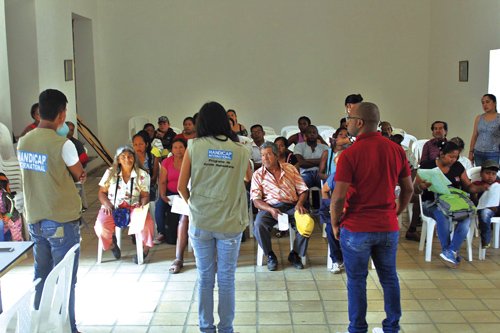 Jornada de Registro para Caracterización de personas con discapacidad de Caloto