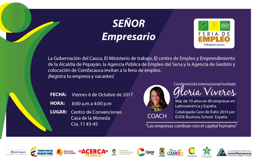 Feria Laboral de Empleo en el Cauca