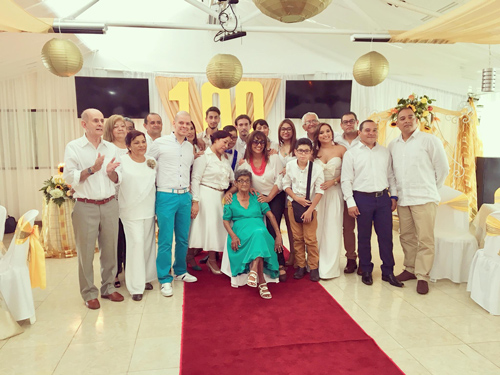 Con la voluntad firme y la mente clara 100 años cumple doña Franquelina