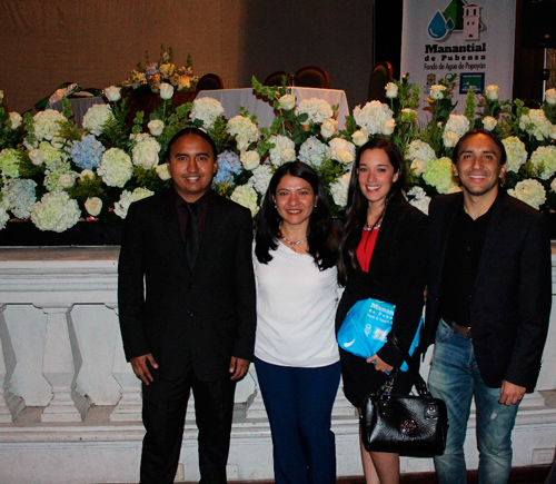 Diego Lara, Lorena Alvear, Silvana Sarmiento, Felipe Liévano