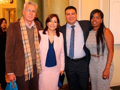 Juan Carlos Garrido, Liliana Recaman, Leonardo Orozco, Nathalie Cabezas