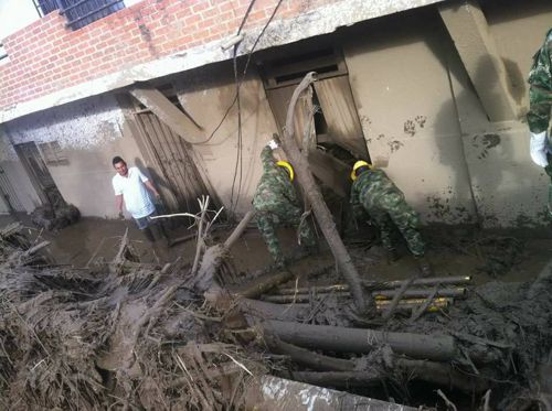 CEO presente en emergencia del municipio de Corinto