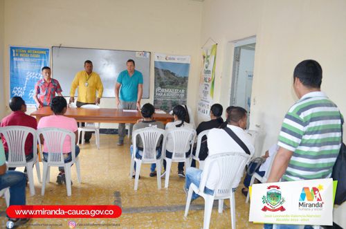 Primer pago por sustitución de cultivos ilícitos, en Miranda