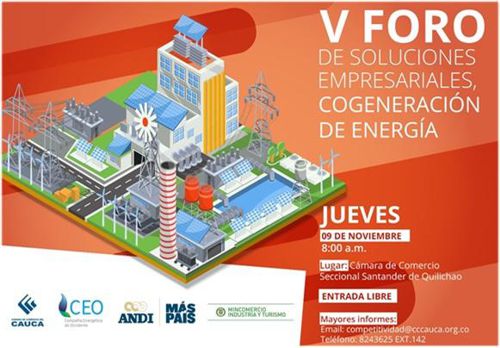 V foro de soluciones empresariales – cogeneración de energía