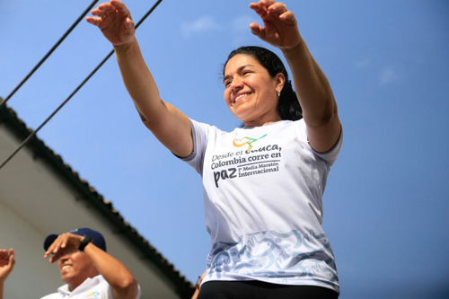 Desde el Cauca, Colombia corre en Paz