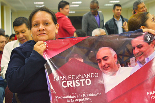 La presidencia de un Santos a un Cristo, eso quiere Juan Fernando