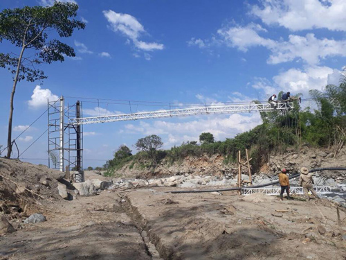 Avanza reconstrucción de Corinto después de la avalancha Avanza reconstrucción de Corinto después de la avalancha