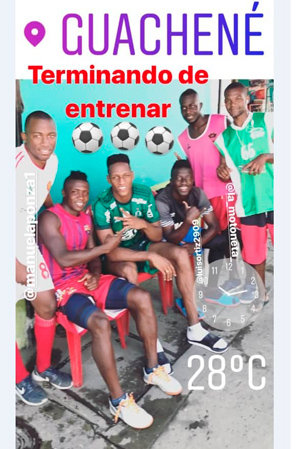 ¿De Guachené a Barcelona? Yerry Mina entrena en su pueblo natal durante vacaciones
