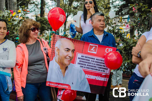 Bonilla Soto inscribió candidatura a la Cámara por el Cauca Bonilla Soto inscribió candidatura a la Cámara por el Cauca