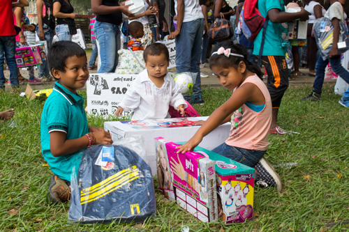 La Cabaña entregó más de 7 mil regalos a niños del norte del Cauca