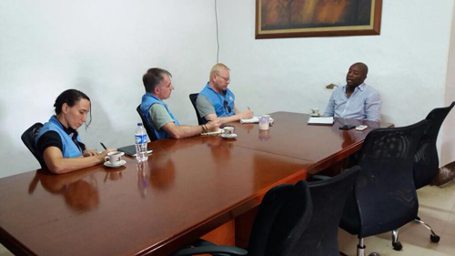 delegados de la ONU socializaron con la Administración Municipal su trabajo de verificación de la segunda fase de los Acuerdos de la Habana