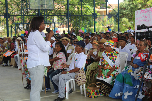 Más de 800 adultos mayores del municipio de Caloto, convocados por la alcaldesa