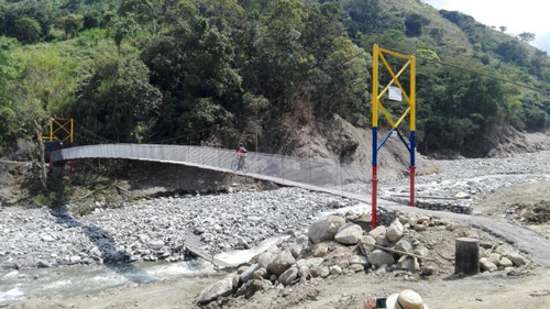 Puente peatonal de Carrizales es un hecho Puente peatonal de Carrizales es un hecho