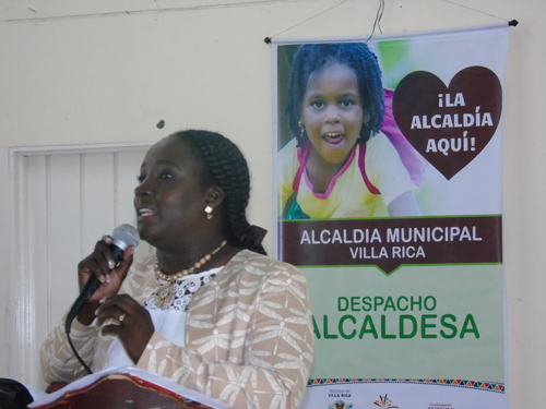 Alcaldesa de Villa Rica rinde cuentas a su comunidad Alcaldesa de Villa Rica rinde cuentas a su comunidad