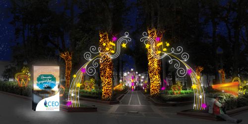 CEO ilumina la navidad en Popayán CEO ilumina la navidad en Popayán
