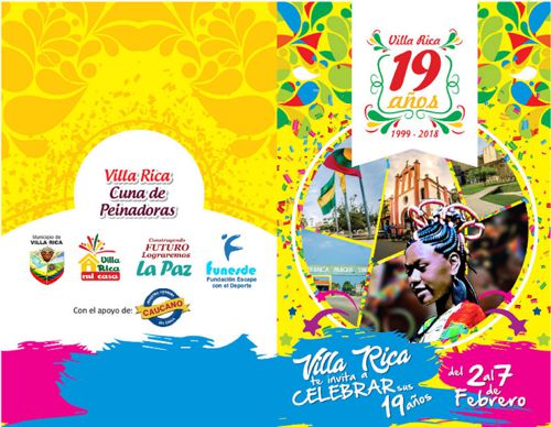 Villa Rica celebrará 19 años de vida administrativa Villa Rica celebrará 19 años de vida administrativa