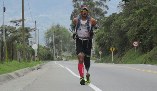 El “Ironman” colombiano estuvo en Quilichao
