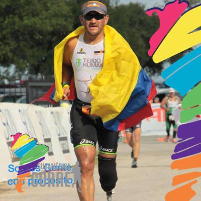 El “Ironman” colombiano estuvo en Quilichao