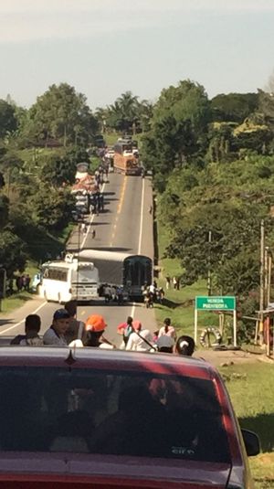 Indígenas bloquearon nuevamente la Panamericana