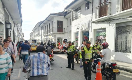Se restringe circulación de motocicletas en Popayán