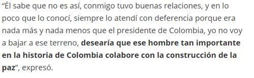 Uribe trató a Pepe Mujica como “criminal”