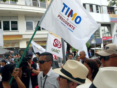 La histeria contra los candidatos de las Farc