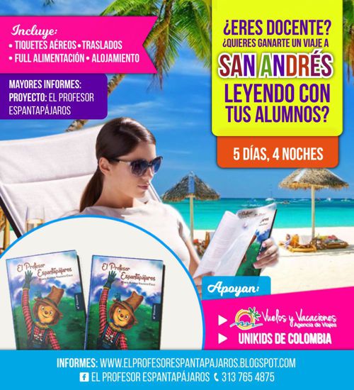 A VIAJAR CON EL PROFESOR ESPANTAPÁJAROS