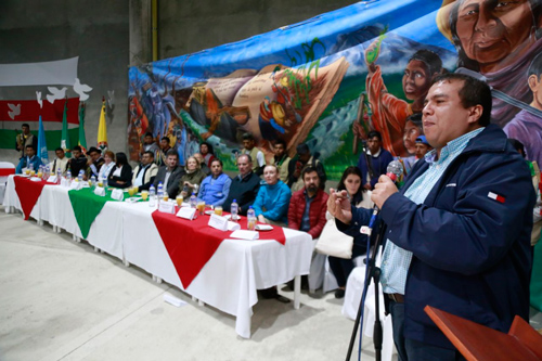 Visita del presidente de la Asamblea de la ONU al Cauca Visita del presidente de la Asamblea de la ONU al Cauca