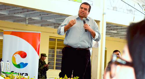 Gobernador Campo rindió cuentas al Cauca Gobernador Campo rindió cuentas al Cauca