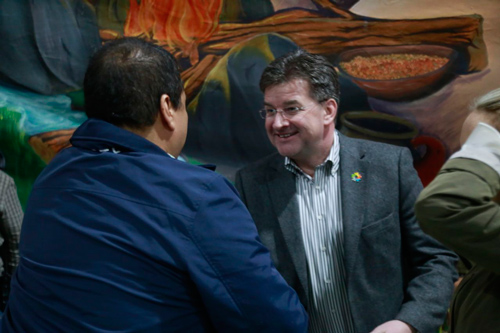 gobernador del Cauca, Óscar Rodrigo Campo Hurtado Visita del presidente de la Asamblea de la ONU al Cauca