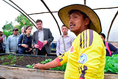presidente de la Asamblea General de la ONU Miroslav Lajčáv Visita del presidente de la Asamblea de la ONU al Cauca