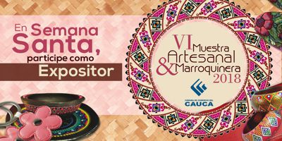 Expositor en la VI Muestra Artesanal y Marroquinera 2018