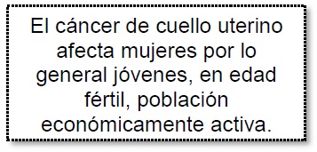 Cáncer de cuello uterino